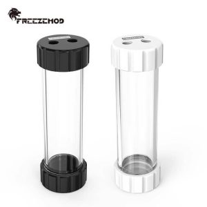 FreezeMod PC Water Cooling Reservoir & Pump Combo – 550L/H, Acrylic (100mm, 150mm, 200mm)