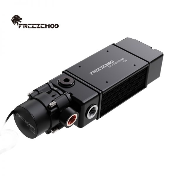 FREEZEMOD Integrated small liquid cooling module with pump robot